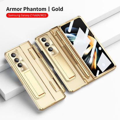 Enhanced Version of Armor Hinge Folding Shell Case For Samsung Galaxy Z Fold3 Fold4