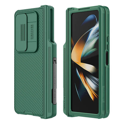 Samsung Galaxy Z Fold 4 5G CamShield Holder Case with S Pen Slot - GiftJupiter